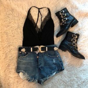 Express plunge bodysuit